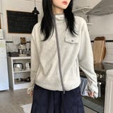 ライトグレー | リラックスコレクター☆ボアフリース フード付き ショート丈アウター | 17kg