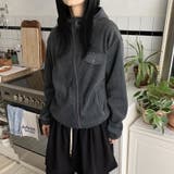 リラックスコレクター☆ボアフリース フード付き ショート丈アウター | 17kg | 詳細画像21 