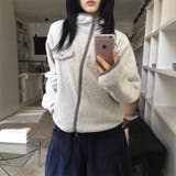 リラックスコレクター☆ボアフリース フード付き ショート丈アウター | 17kg | 詳細画像3 