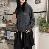 リラックスコレクター☆ボアフリース フード付き ショート丈アウター | 17kg | 詳細画像35 