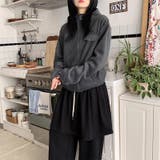 リラックスコレクター☆ボアフリース フード付き ショート丈アウター | 17kg | 詳細画像4 