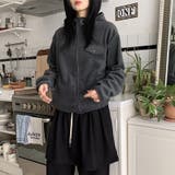 リラックスコレクター☆ボアフリース フード付き ショート丈アウター | 17kg | 詳細画像38 