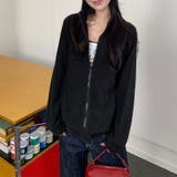 ブラック-woman | ユニセックス☆フリースジャケット裏起毛 保温 ダブルフェイス | 17kg