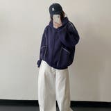 気負わず快適☆立体メッシュ フード付き ジップアップ パーカー ペア対応 | 17kg | 詳細画像3 