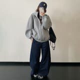 気負わず快適☆立体メッシュ フード付き ジップアップ パーカー ペア対応 | 17kg | 詳細画像15 