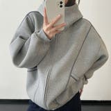 気負わず快適☆立体メッシュ フード付き ジップアップ パーカー ペア対応 | 17kg | 詳細画像4 