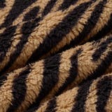 甘辛系ガールズ☆起毛 厚手 カーブシルエットタイガー柄 ボア ワイドパンツ | 17kg | 詳細画像11 