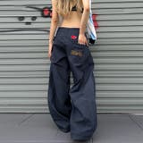 今季トレンド☆反転デザイン カーブデニムバナナパンツ | 17kg | 詳細画像1 