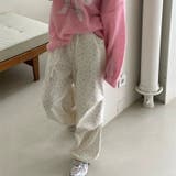 ゆるカワコーデ☆ウエストゴム 小花柄 カジュアルパンツ | 17kg | 詳細画像1 