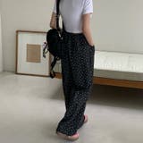 ゆるカワコーデ☆ウエストゴム 小花柄 カジュアルパンツ | 17kg | 詳細画像4 