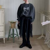 甘辛系ガールズ☆リボンプリント プルオーバースウェット | 17kg | 詳細画像9 