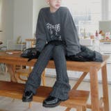 甘辛系ガールズ☆リボンプリント プルオーバースウェット | 17kg | 詳細画像10 