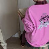 甘辛系ガールズ☆リボンプリント プルオーバースウェット | 17kg | 詳細画像11 