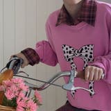 甘辛系ガールズ☆リボンプリント プルオーバースウェット | 17kg | 詳細画像12 