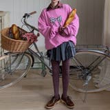 甘辛系ガールズ☆リボンプリント プルオーバースウェット | 17kg | 詳細画像4 