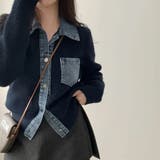 気負わず快適☆切替デニムニットジャケット | 17kg | 詳細画像5 