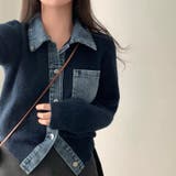 気負わず快適☆切替デニムニットジャケット | 17kg | 詳細画像6 