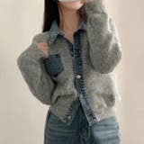 気負わず快適☆切替デニムニットジャケット | 17kg | 詳細画像11 