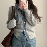 気負わず快適☆切替デニムニットジャケット | 17kg | 詳細画像17 