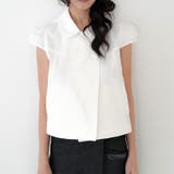 ミレニアル学園風☆ダブルボタン パフスリーブシャツ | 17kg | 詳細画像1