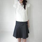 ミレニアル学園風☆ダブルボタン パフスリーブシャツ | 17kg | 詳細画像9