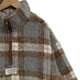 気負わず快適☆レトログリーン チェック柄 ジップアップ ファースウェット | 17kg | 詳細画像22 