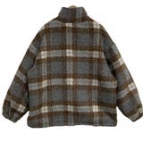 気負わず快適☆レトログリーン チェック柄 ジップアップ ファースウェット | 17kg | 詳細画像23 