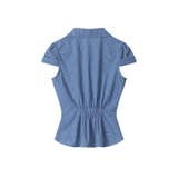 甘辛系ガールズ☆スリムフィット・ウエストシェイプチェック柄 半袖シャツ | 17kg | 詳細画像5 