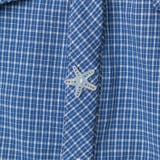 甘辛系ガールズ☆スリムフィット・ウエストシェイプチェック柄 半袖シャツ | 17kg | 詳細画像7 