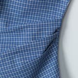 甘辛系ガールズ☆スリムフィット・ウエストシェイプチェック柄 半袖シャツ | 17kg | 詳細画像9 