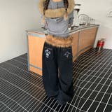 甘辛系ガールズ☆ファー・ベルト付き カジュアルスウェットパンツ | 17kg | 詳細画像5 