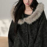 甘辛系ガールズ ダークグレー ファー襟付き | 17kg | 詳細画像9