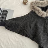 甘辛系ガールズ ダークグレー ファー襟付き | 17kg | 詳細画像16