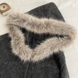 甘辛系ガールズ ダークグレー ファー襟付き | 17kg | 詳細画像18