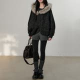 甘辛系ガールズ ダークグレー ファー襟付き | 17kg | 詳細画像2