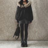 甘辛系ガールズ ダークグレー ファー襟付き | 17kg | 詳細画像4