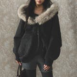 甘辛系ガールズ ダークグレー ファー襟付き | 17kg | 詳細画像7