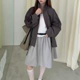 気負わず快適 ドローストリングスタンドカラー ジャケットルーズフィット | 17kg | 詳細画像9 