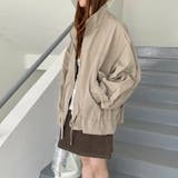 気負わず快適 ドローストリングスタンドカラー ジャケットルーズフィット | 17kg | 詳細画像14 