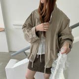 気負わず快適 ドローストリングスタンドカラー ジャケットルーズフィット | 17kg | 詳細画像16 