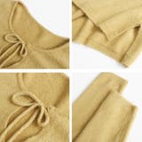 甘辛系ガールズ☆【春】リボン付き Vネック ルーズニットセーター | 17kg | 詳細画像10 