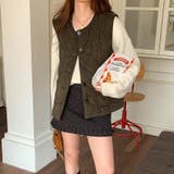 甘辛系ガールズ☆【春】リボン付き Vネック ルーズニットセーター | 17kg | 詳細画像18 