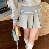 ミレニアル学園風 【春】ルーズワンショルダー ロゴスウェット | 17kg | 詳細画像18 