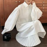 気負わず快適☆【春】切り替えプリーツ シャツワンピース | 17kg | 詳細画像1 