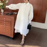 気負わず快適☆【春】切り替えプリーツ シャツワンピース | 17kg | 詳細画像7 