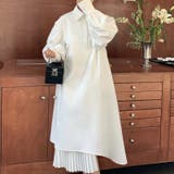 気負わず快適☆【春】切り替えプリーツ シャツワンピース | 17kg | 詳細画像3 