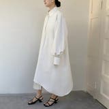 気負わず快適☆【春】切り替えプリーツ シャツワンピース | 17kg | 詳細画像12 