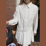 甘辛系ガールズ 【春】ダブルウエストベルト装飾 シャツワンピースプリーツスカート | 17kg | 詳細画像29 