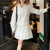 甘辛系ガールズ 【春】ダブルウエストベルト装飾 シャツワンピースプリーツスカート | 17kg | 詳細画像37 