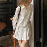 甘辛系ガールズ 【春】ダブルウエストベルト装飾 シャツワンピースプリーツスカート | 17kg | 詳細画像39 